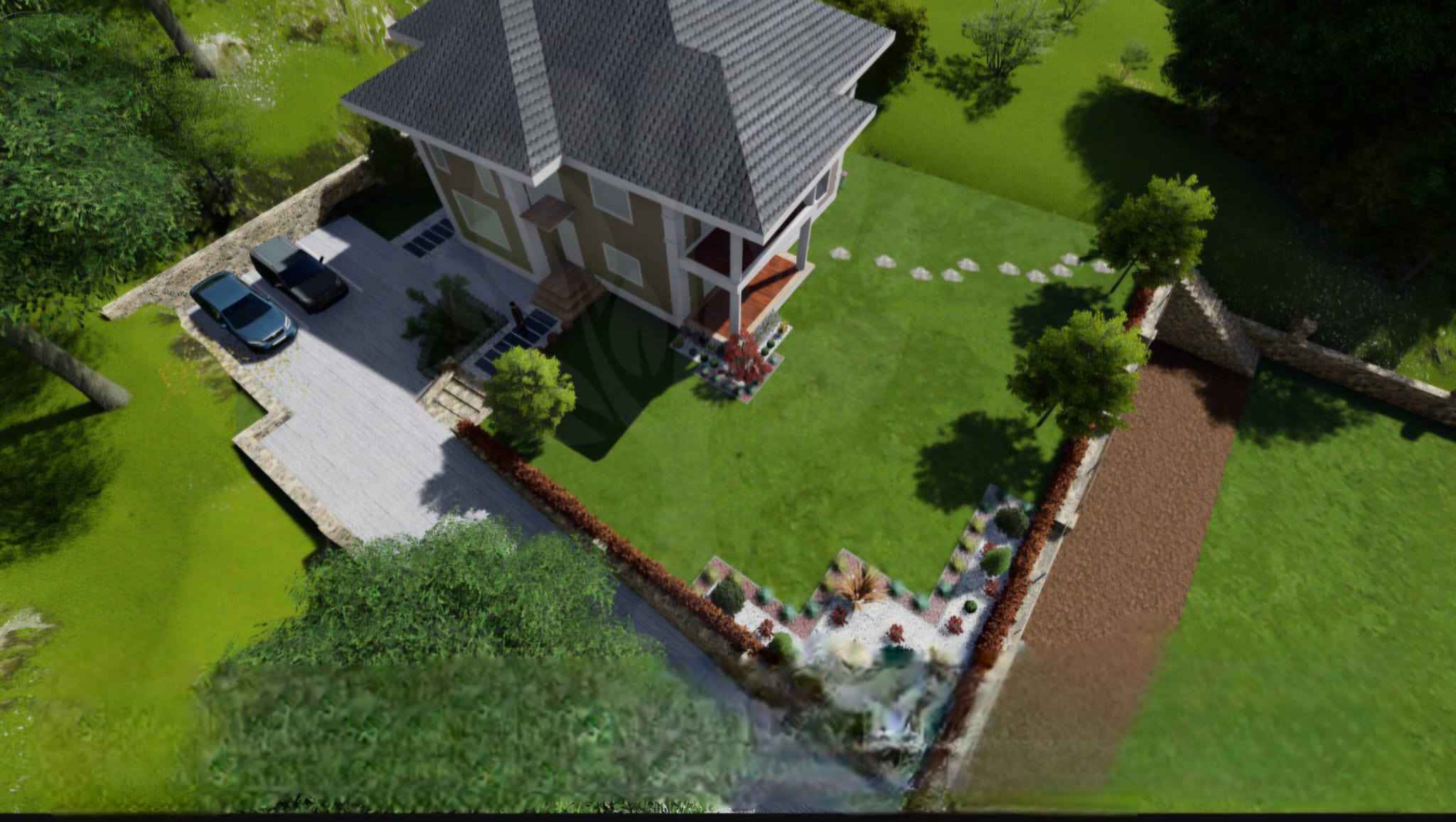 VİLLA BAHCESİ PEYZAJ İŞLERİ